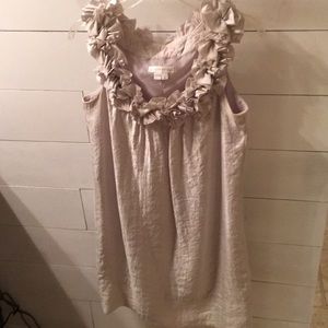 London Times, Size 8, Silver Dress